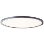 Brilliant Sorell Deckenleuchte Plastik Schwarz Weiß 19W 2900lm - 830-865 CCT | 420mm - Fernsteuerung Dimmbar