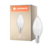 Ledvance Classic LED E14 Kerze Matt 4.9W 470lm - 827 Extra Warmweiß | Ersatz für 40W