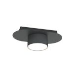 Emibig Deckenleuchte Diaz Stahl Schwarz | Geeignet für 1x GX53 - Max 12W