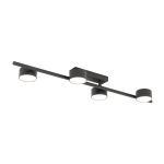 Emibig Deckenleuchte Bet Stahl Schwarz | Geeignet für 4x GX53 - Max 12W