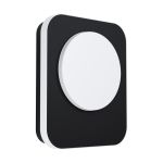 Eglo Wandleuchte Madriz Aluminium Schwarz 3W 370lm - 830 Warmweiß | IP44