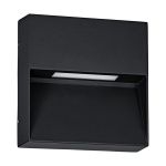 Eglo Wandleuchte Maruggio Aluminium Schwarz 4W 520lm - 830-840-850-865 CCT | IP65