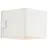 Brilliant Iseo Wandleuchte Plastik Weiß 4W 300lm - 830 Warmweiß | IP44 - mit USB