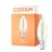 Osram Classic LED B15d Kerze Fadenlampe Klar 4W 470lm - 827 Extra Warmweiß | Ersatz für 40W