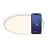 Nordlux Oja Smart LED-Wand- und Deckenleuchte Weiß 30W 3500lm 120D - 822-865 Abstimmbares Weiß | Dimmbar – IP20