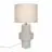 Nordlux Tischlampe Dugan Ceramic und Textil Beige | Geeignet für 1x E14