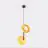 Emibig Pendelleuchte Vanila Stahl Orange | Geeignet für 2x G9 - Max 8W