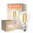 Multipack 10x Ledvance Classic LED E27 Birne Fadenlampe Klar 11W 1521lm - 827 Extra Warmweiß | Ersatz Für 100W