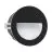 Eglo Wandleuchte Aracena Aluminium Schwarz 2W 300lm - 840 Kaltweiß