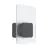 Eglo Wandleuchte Eredita Rostfreier Stahl Anthrazit 10W 1000lm - 830 Warmweiß | IP44