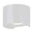 Eglo Wandleuchte Calpino 3 Aluminium Weiß 2W 420lm - 830 Warmweiß | IP54