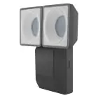 Ledvance LED-Scheinwerfer Endura Spot Schwarz 16W 1500lm 50D - 840 Kaltweiß | IP55 - Bewegungs- und Lichtsensor - Symmetrisch
