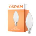 Osram LED Star Classic E14 Kerze Matt 3.3W 250lm - 827 Extra Warmweiß | Ersatz Für 25W