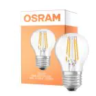 Osram Classic LED E27 Kugel Fadenlampe Klar 4W 470lm - 865 Tageslichtweiß | Ersatz Für 40W