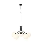 Emibig Pendelleuchte Nova Stahl Schwarz | Geeignet für 5x E14 - Max 10W
