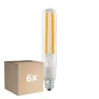 Mehrfachpackung 6x Ledvance LED Glühbirne NAV LED FIL V E27 35W 5400lm - 727 Extra Warmweiß | Ersatz Für 70W