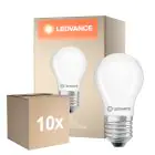 Multipack 10x Ledvance Classic LED E27 Birne Matt 3.4W 470lm - 827 Extra Warmweiß | Ersatz Für 40W