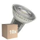 Multipack 10x Ledvance LED Reflektor GU10 PAR16 6.1W 575lm 36d - 930 Warmweiß Warmweiß| Dimmbar - Ersatz Für 80W