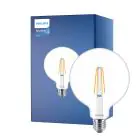 Philips MASTER Value LED Globe E27 120mm Fadenlampe Klar 5.9W 806lm - 927 Extra Warmweiß | Höchste Farbwiedergabe - Ersatz für 60W