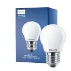 Philips Master Value LED Lustre E27 Kugel Matt 3.4W 470lm - 927 Extra Warmweiß | Höchste Farbwiedergabe - Dimmbar - Ersatz für 40W