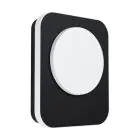 Eglo Wandleuchte Madriz Aluminium Schwarz 3W 370lm - 830 Warmweiß | IP44