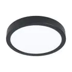 Eglo Deckenleuchte Argolis 2 Stahl Schwarz 20W 2400lm - 830 Warmweiß | IP44