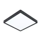 Eglo Deckenleuchte Argolis 2 Stahl Schwarz 20W 2400lm - 830 Warmweiß | IP44