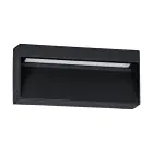 Eglo Wandleuchte Maruggio Aluminium Schwarz 4W 520lm - 830-840-850-865 CCT | IP65
