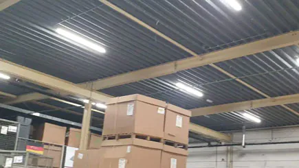 Lagerhalle Polytec Composites